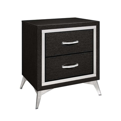 New Classic Furniture - Huxley Nightstand-Black - B3365-040 veiw 1