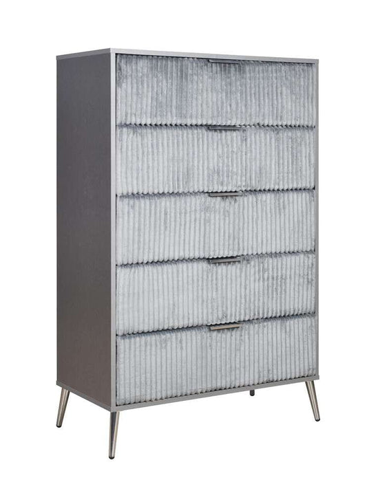 New Classic Furniture - Kailani Chest- Gray - B4378G-070 veiw 2