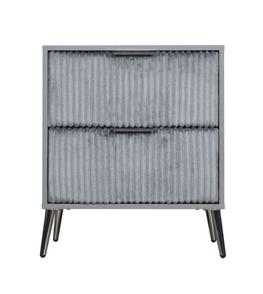 New Classic Furniture - Kailani Nightstand- Gray - B4378G-040 veiw 3