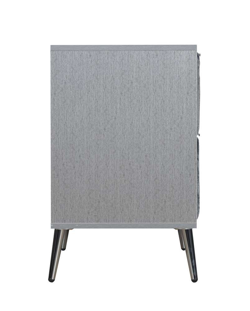 New Classic Furniture - Kailani Nightstand- Gray - B4378G-040 veiw 4
