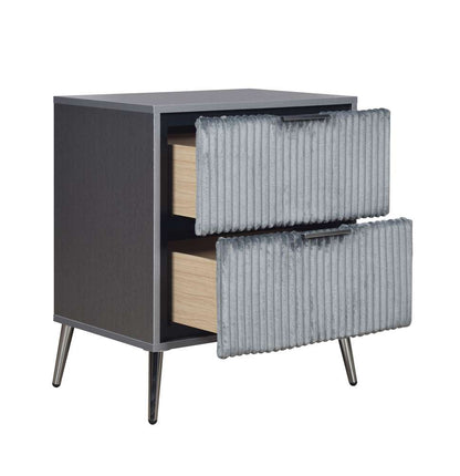 New Classic Furniture - Kailani Nightstand- Gray - B4378G-040 veiw 6
