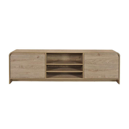 New Classic Furniture - Mara 70in Tv Console-Natural - T3518N-40 veiw 4