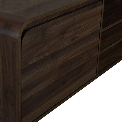 New Classic Furniture - Mara 70in Tv Console-Walnut - T3518W-40 veiw 2