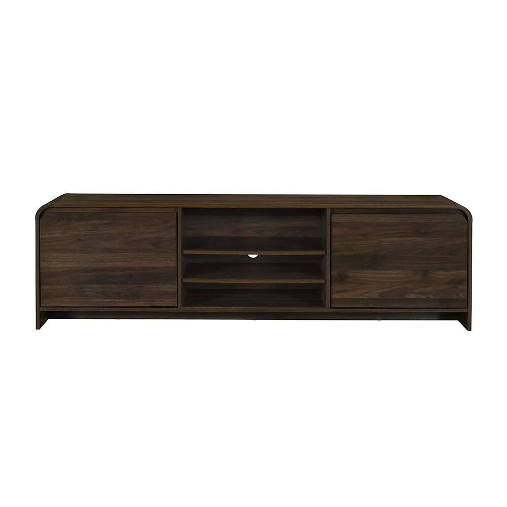 New Classic Furniture - Mara 70in Tv Console-Walnut - T3518W-40 veiw 4