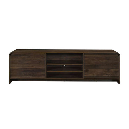 New Classic Furniture - Mara 70in Tv Console-Walnut - T3518W-40 veiw 4