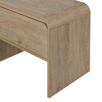 New Classic Furniture - Mara One Drawer End Table / Bedside Table-Natural - T3518N-20 veiw 2