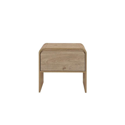 New Classic Furniture - Mara One Drawer End Table / Bedside Table-Natural - T3518N-20 veiw 4