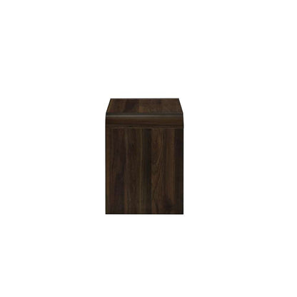 New Classic Furniture - Mara One Drawer End Table / Bedside Table-Walnut - T3518W-20 veiw 6