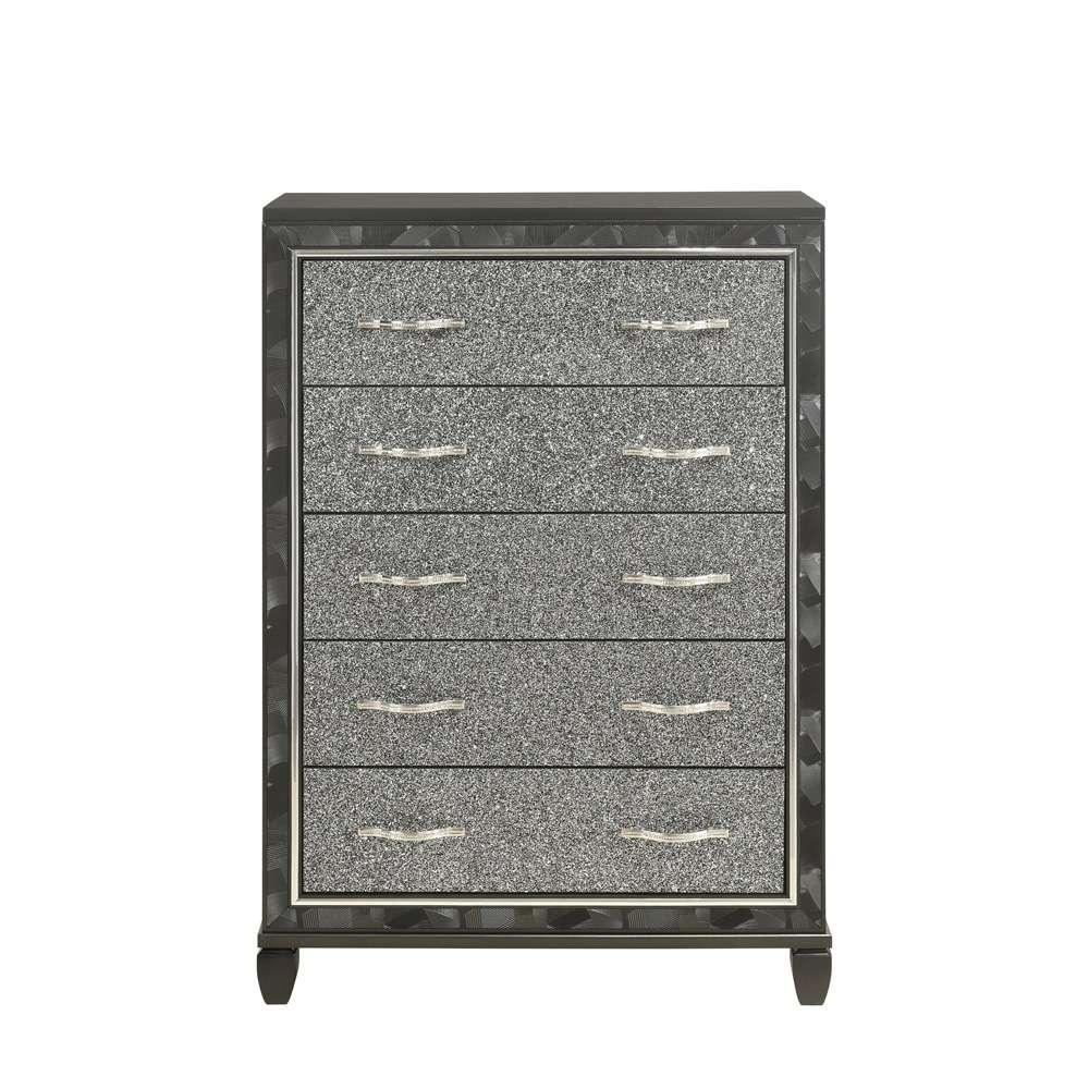 New Classic Furniture - Radiance Chest-Black Pearl - B976K-070 veiw 3