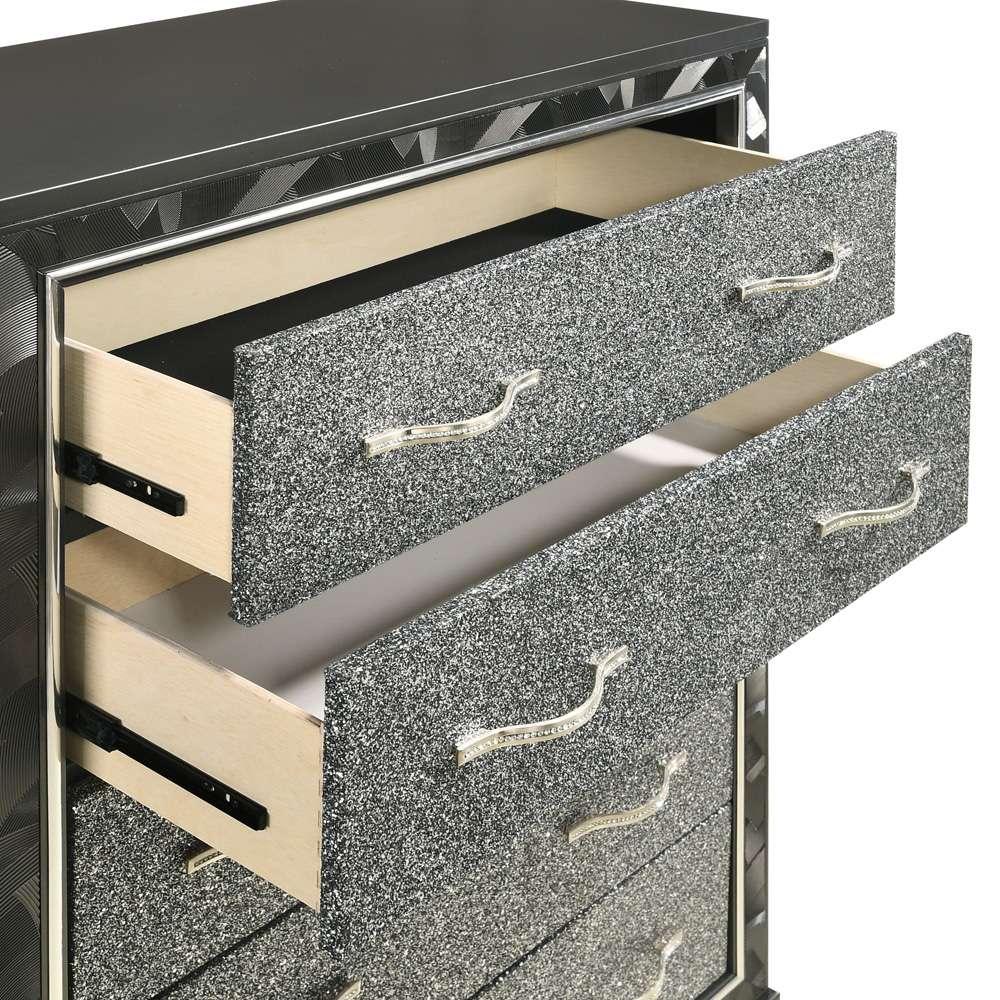 New Classic Furniture - Radiance Chest-Black Pearl - B976K-070 veiw 6