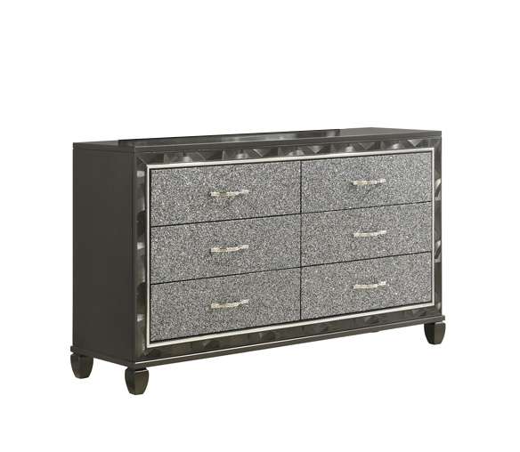 New Classic Furniture - Radiance Dresser-Black Pearl - B976K-050 veiw 1