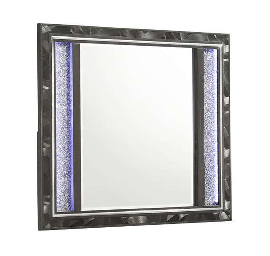 New Classic Furniture - Radiance Mirror-Black Pearl - B976K-060 veiw 1