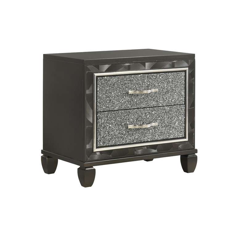 New Classic Furniture - Radiance Nightstand-Black Pearl - B976K-040 veiw 1