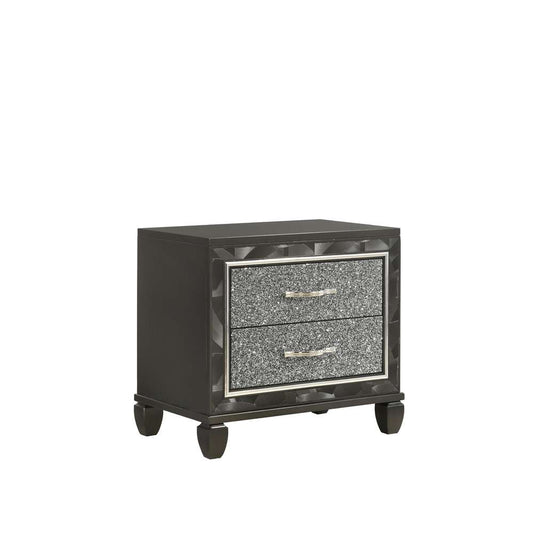 New Classic Furniture - Radiance Nightstand-Black Pearl - B976K-040 veiw 2
