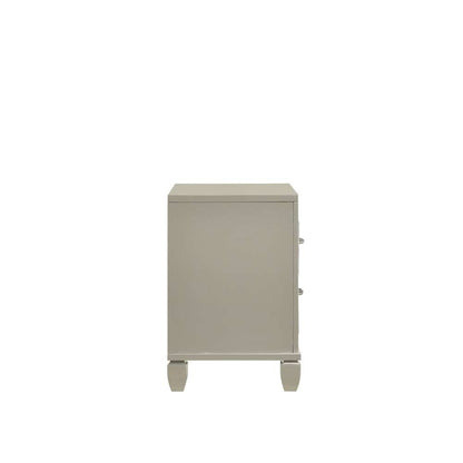 New Classic Furniture - Radiance Nightstand-Silver - B976S-040 veiw 4