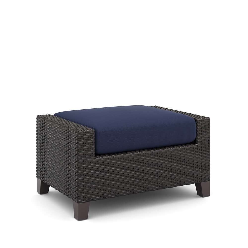 New Classic Furniture - Skye Outdoor Patio Footstools,  Set Of 2 Ottomans-Blue - G807C-19S veiw 4