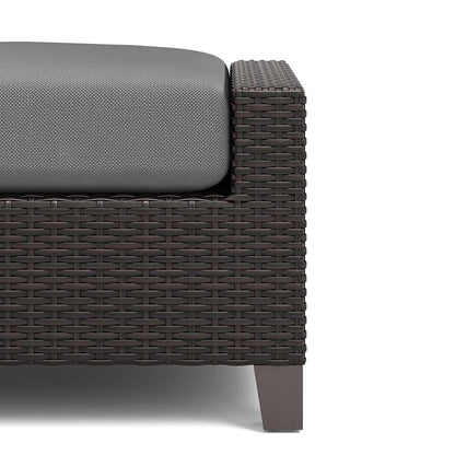 New Classic Furniture - Skye Outdoor Patio Footstools,  Set Of 2 Ottomans-Gray - G807G-19S veiw 3