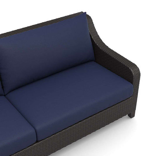 New Classic Furniture - Skye Outdoor Patio Furniture 2 Pc Set -Sofa And Slat Top Coffee Table Set-Blue - G807C-30S veiw 2