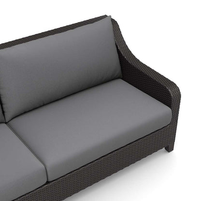New Classic Furniture - Skye Outdoor Patio Furniture 2 Pc Set -Sofa And Slat Top Coffee Table Set-Gray - G807G-30S veiw 6