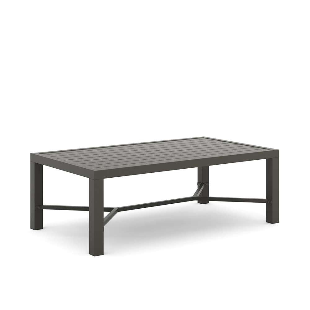 New Classic Furniture - Skye Outdoor Patio Furniture 2 Pc Set -Sofa And Slat Top Coffee Table Set-Gray - G807G-30S veiw 7