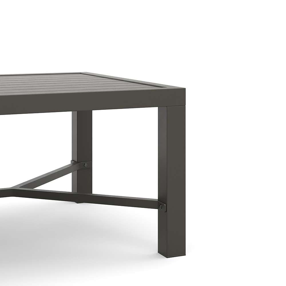 New Classic Furniture - Skye Outdoor Patio Furniture 2 Pc Set -Sofa And Slat Top Coffee Table Set-Gray - G807G-30S veiw 9