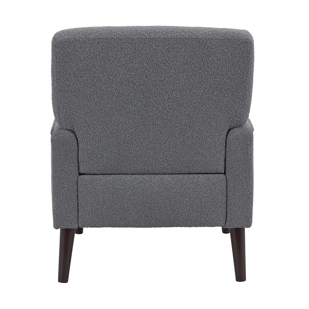 Picket House Furnishings - May Chair in 8077 Boucle Grey & Espresso - U-4410-8333-100 veiw 3