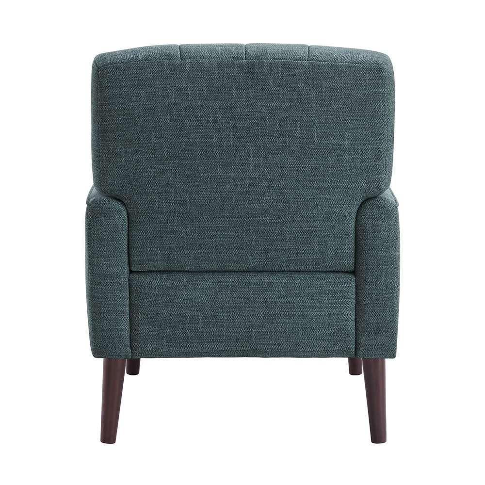 Picket House Furnishings - May Chair with Channel Back in Palmer Teal - U-4410-4550-100C veiw 2