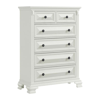 Picket House Furnishings - Sumner 6-Drawer Chest in Antique White - B-10980-7-CH veiw 1