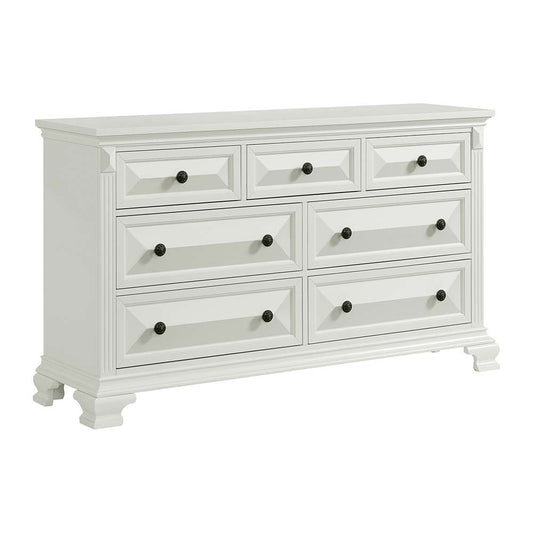 Picket House Furnishings - Sumner 7-Drawer Dresser in Antique White - B-10980-7-DR veiw 1