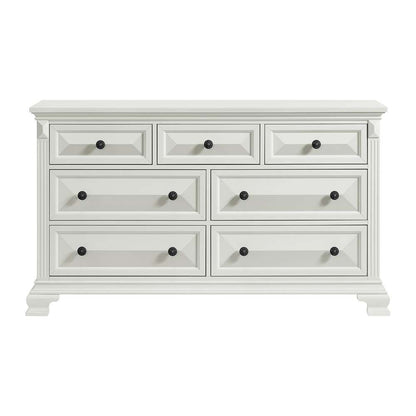 Picket House Furnishings - Sumner 7-Drawer Dresser in Antique White - B-10980-7-DR veiw 2