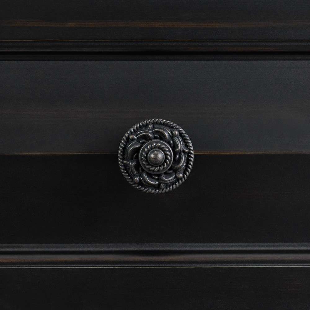 Picket House Furnishings - Sumner Dresser and Mirror Set in Black - B-10980-8-DRMR veiw 5