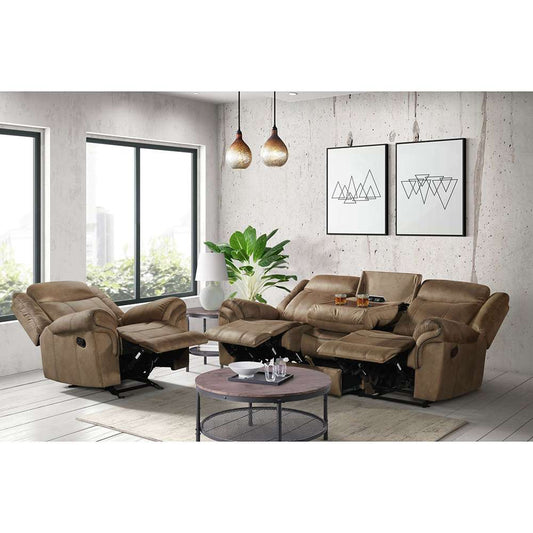Picket House Furnishings - Tasso  Glider Recliner in T101 Brown - 59928-095-2X veiw 2