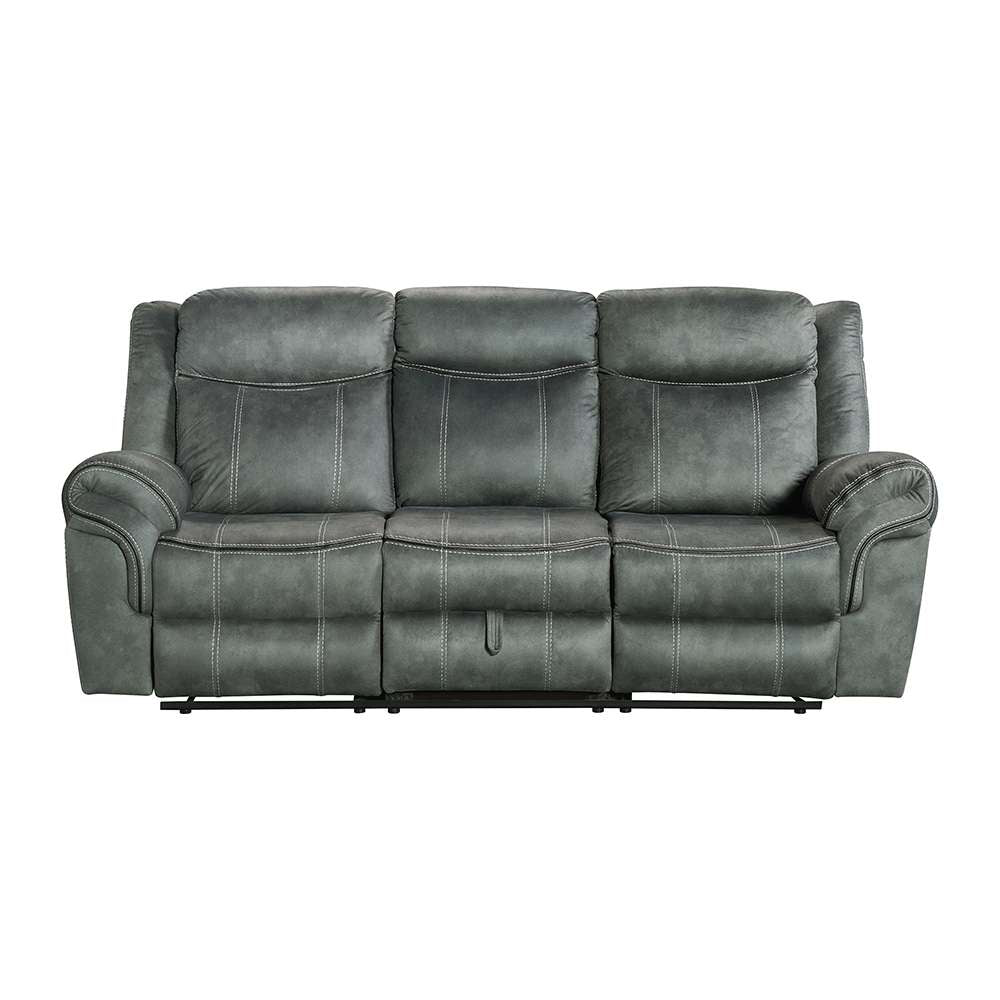 Picket House Furnishings - Tasso Motion Sofa with Dropdown in FB367 Charcoal - 59928-038-1X veiw 1