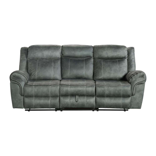 Picket House Furnishings - Tasso Motion Sofa with Dropdown in FB367 Charcoal - 59928-038-1X veiw 1