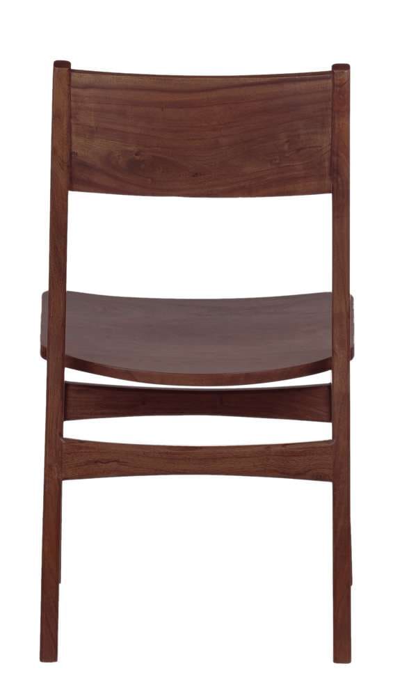 Porter Designs - Portola Solid Acacia Wood Dining Chair, Brown - 07-108-02-0022 veiw 4