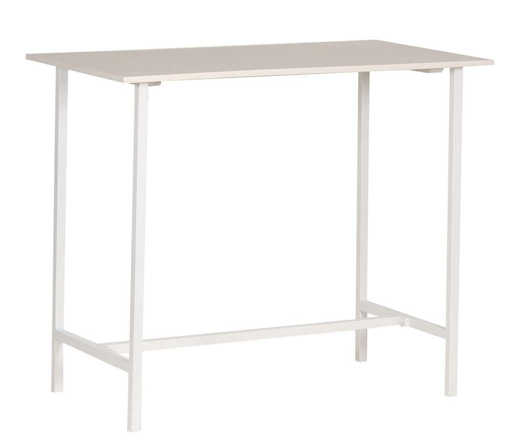 Porter Designs - Yuki Solid Wood Counter Table, White - 07-108-08-8653 veiw 1