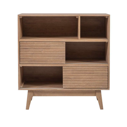 Powell Company - Ripples Bookcase, Natural - D1357A20NB veiw 2