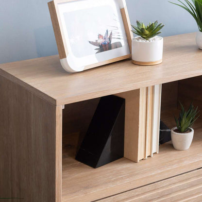 Powell Company - Ripples Bookcase, Natural - D1357A20NB veiw 5