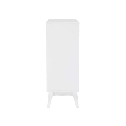 Powell Company - Ripples Bookcase, White - D1357A20WB veiw 4