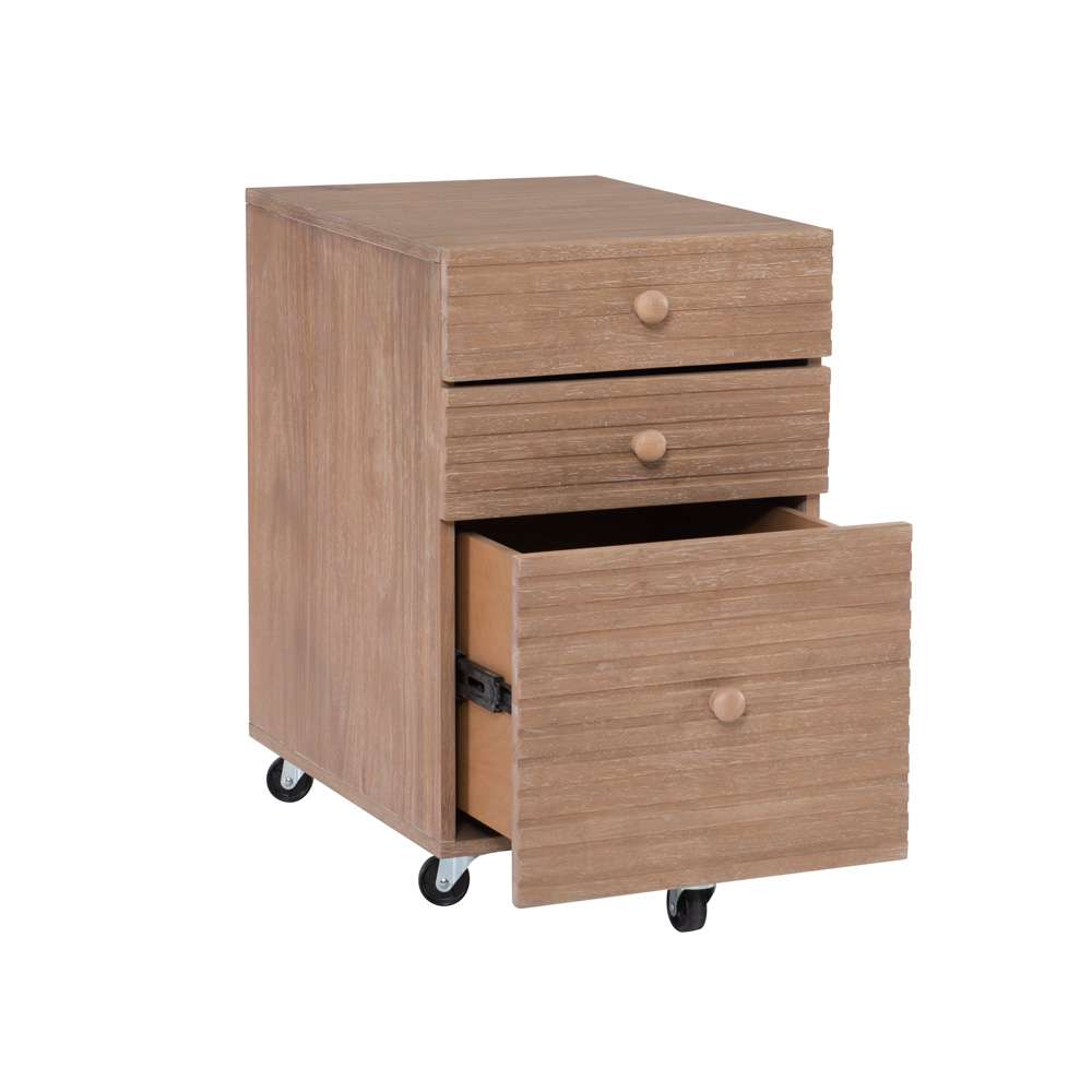 Powell Company - Ripples File Cabinet, Natural - D1357A20NF veiw 4