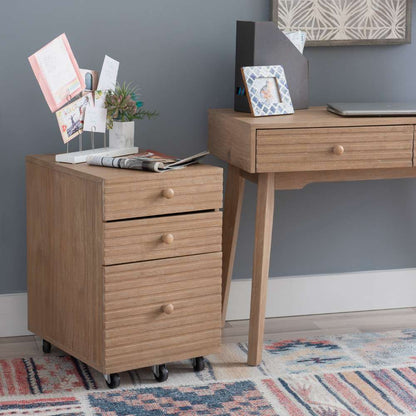 Powell Company - Ripples File Cabinet, Natural - D1357A20NF veiw 6