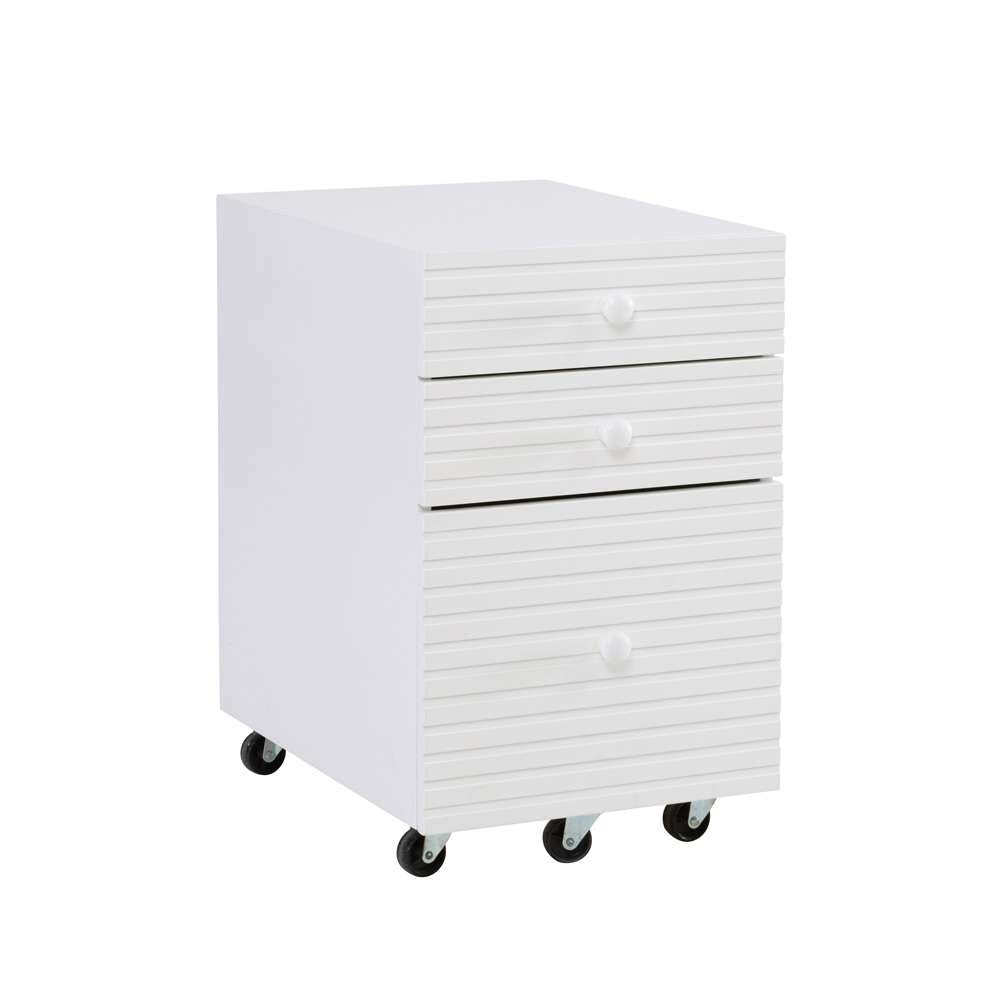 Powell Company - Ripples File Cabinet, White - D1357A20WF veiw 1