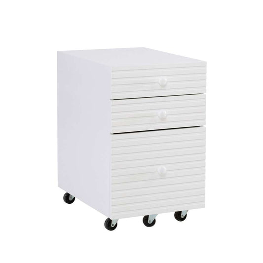 Powell Company - Ripples File Cabinet, White - D1357A20WF veiw 1