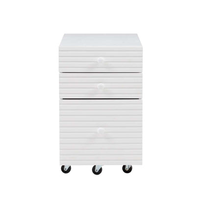 Powell Company - Ripples File Cabinet, White - D1357A20WF veiw 2