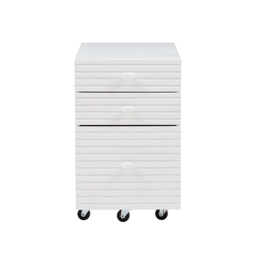 Powell Company - Ripples File Cabinet, White - D1357A20WF veiw 2