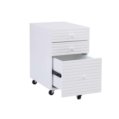 Powell Company - Ripples File Cabinet, White - D1357A20WF veiw 4
