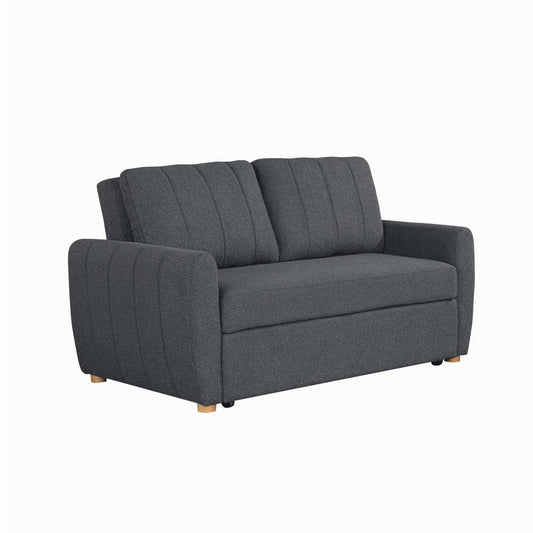 Serta by Lifestyle Solutions - Isak Convertible Loveseat, Charcoal - 112A033CHR veiw 1