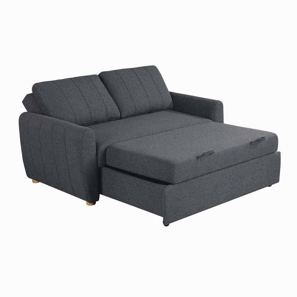 Serta by Lifestyle Solutions - Isak Convertible Loveseat, Charcoal - 112A033CHR veiw 5