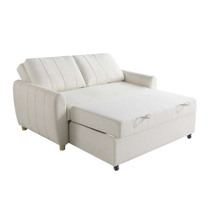 Serta by Lifestyle Solutions - Isak Convertible Loveseat, Ivory - 112A033IVO veiw 5