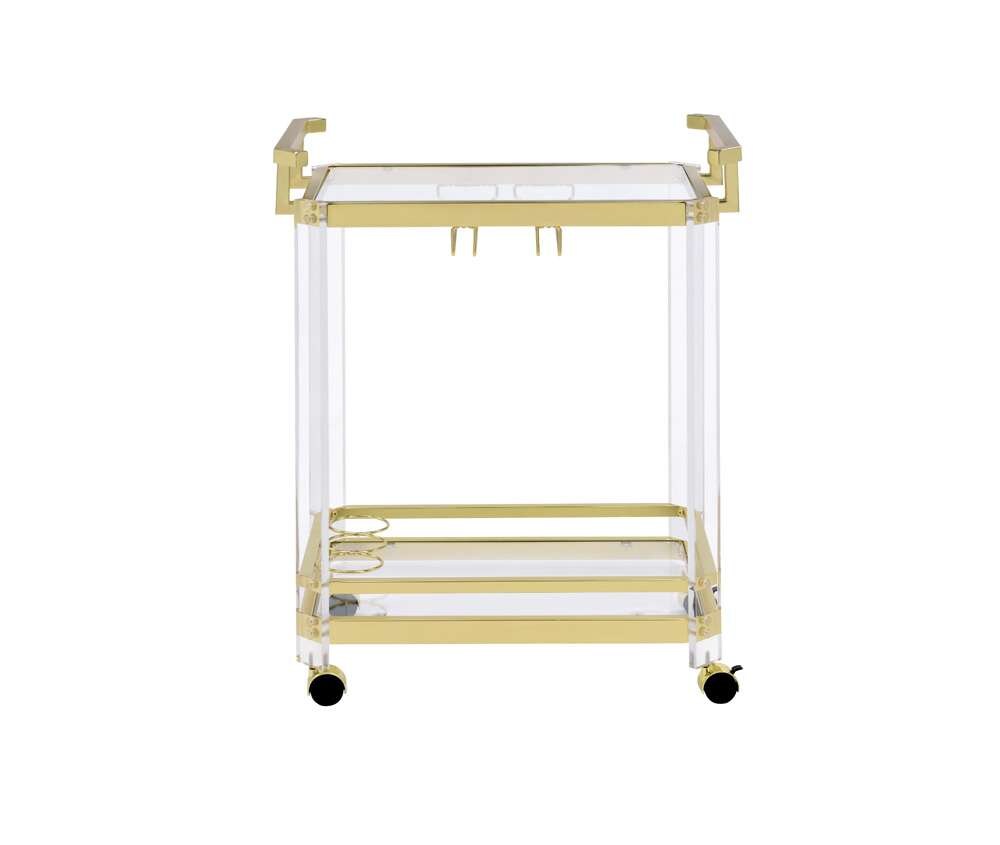 Steve Silver - Aerin Server Cart w/Casters - AE100CAS veiw 1